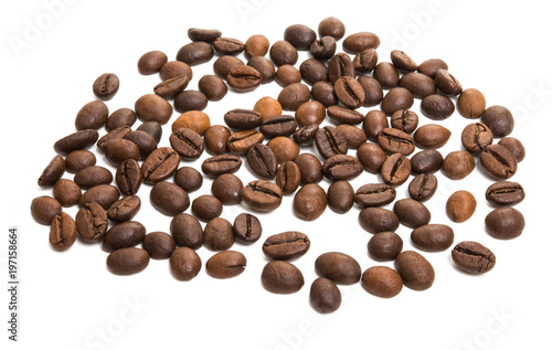 beans coffee isolated