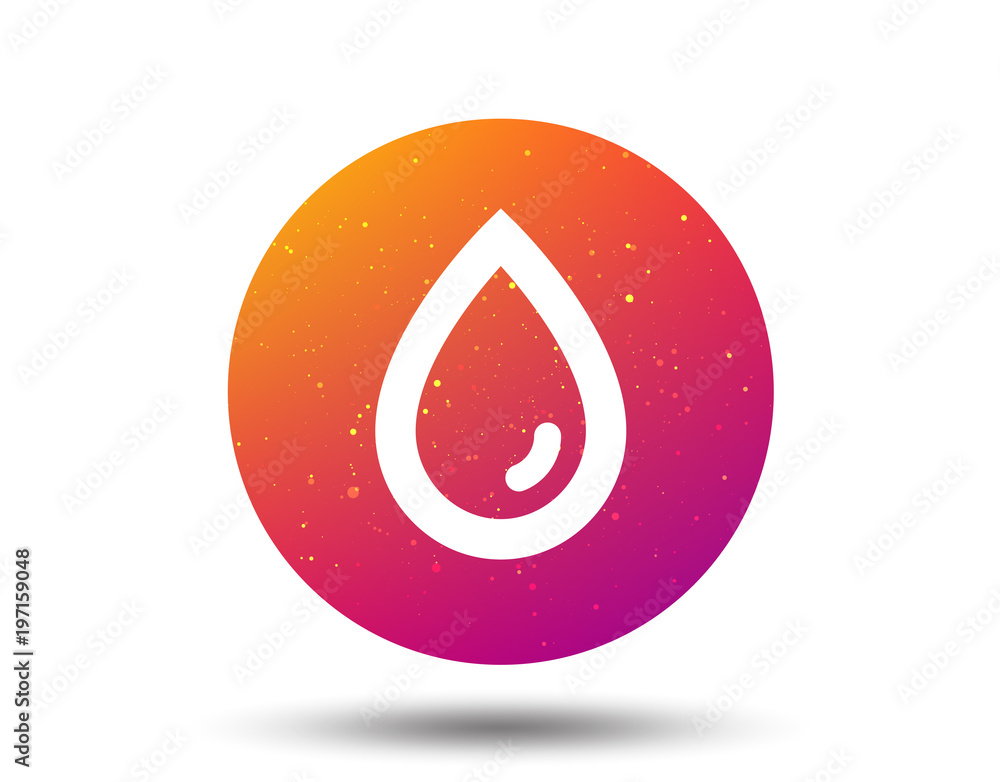 Water drop icon. Natural aqua sign. Water drop icon. Natural aqua sign.