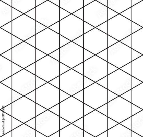 Ribbon Star Pattern