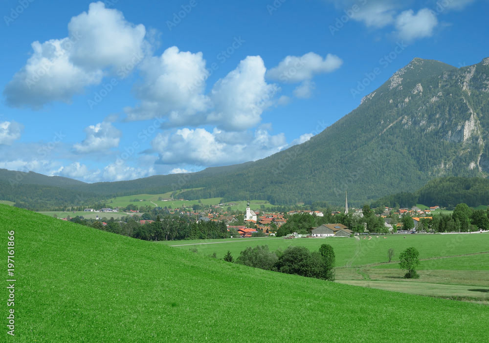 Ferienort Inzell im Chiemgau,Oberbayern,Deutschland