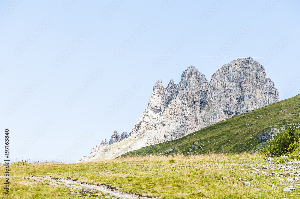 Paysage de montagne, Alpes