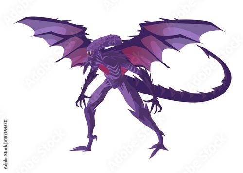 evil winged monster