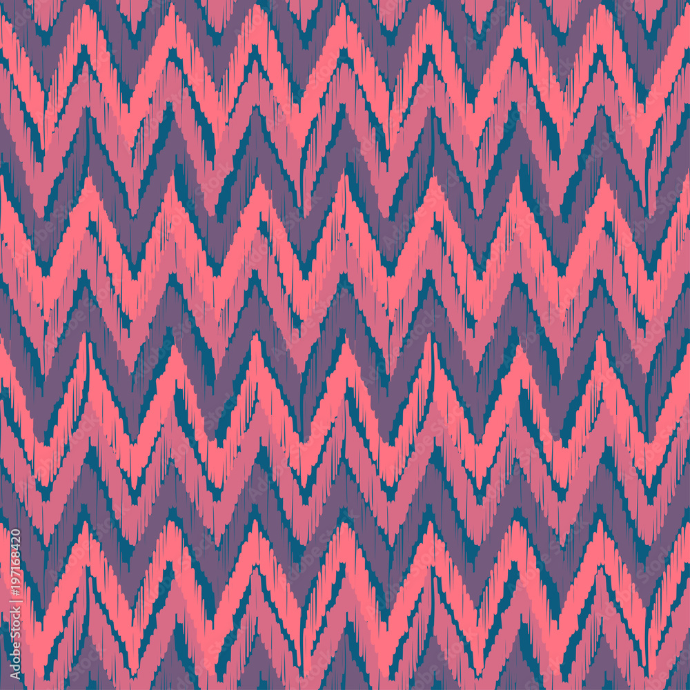 Abstract Ikat and boho style handcraft fabric pattern. Traditional Ethnic design for clothing and textile background, carpet or wallpaper Abstract Ikat and boho style handcraft fabric pattern. Traditional Ethnic design for clothing and textile background, carpet or wallpaper