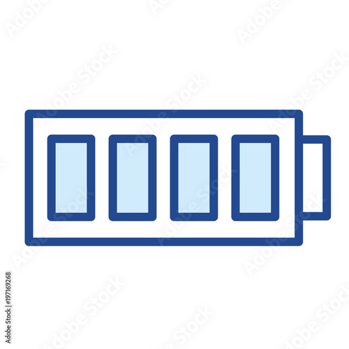Volle Batterie Vector Icon
