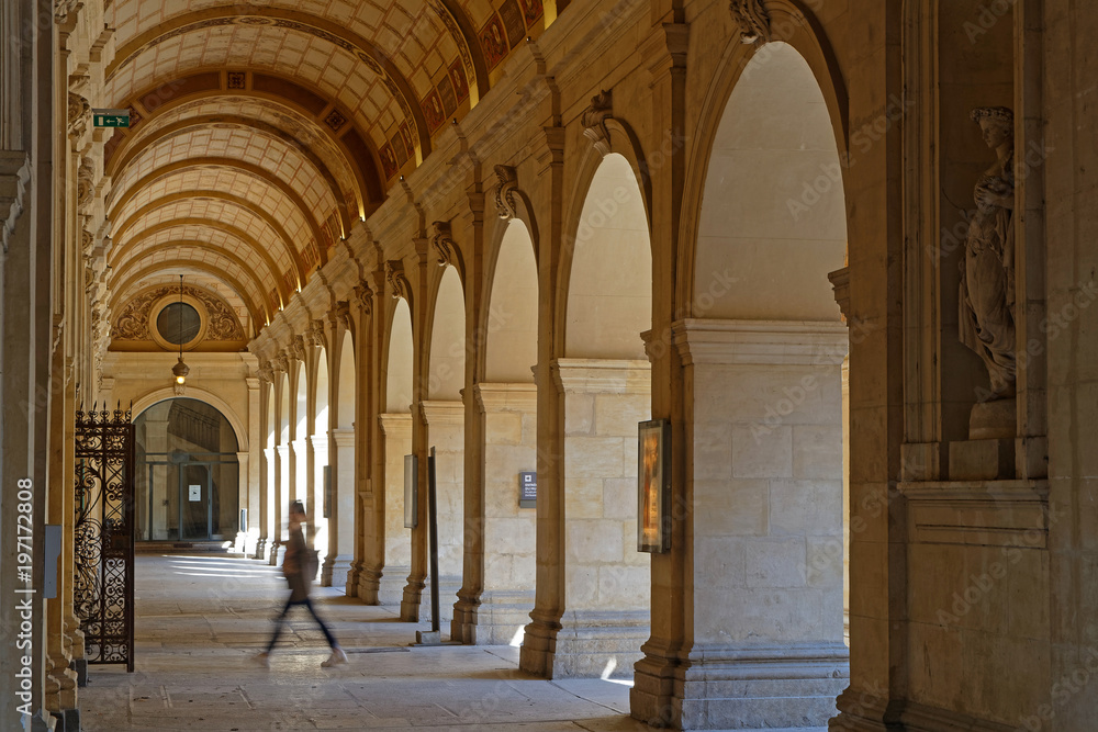 Fototapeta premium Arcades du Musée des beaux-arts de Lyon