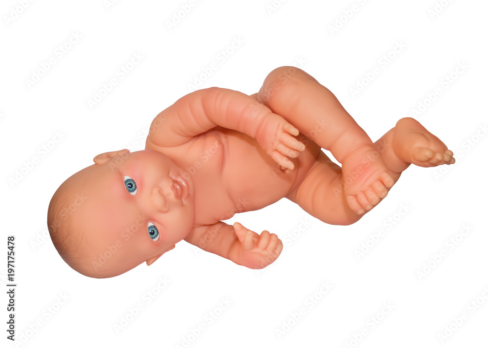 happy naked baby isolated happy naked baby isolated