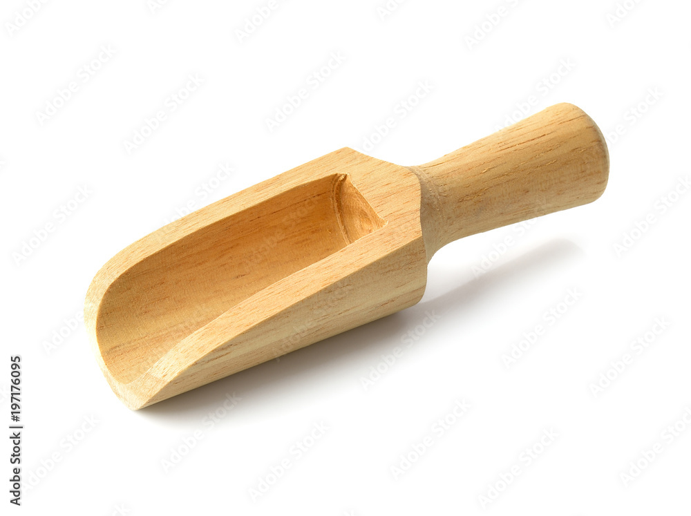 wooden spoon isolated on white background. wooden spoon isolated on white background.