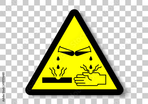 corrosive material