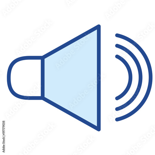 Lautstärke laut Vector Icon