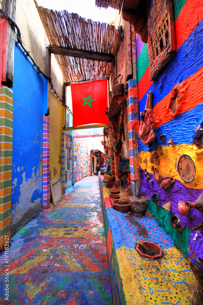 Fototapeta premium W medynie Fezu w Maroku
