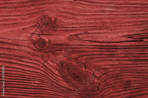 Texture (background) of the old board (wood) - close-up (grenadine)