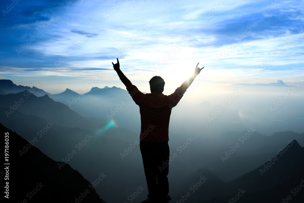 On top of the world. On top of the world.