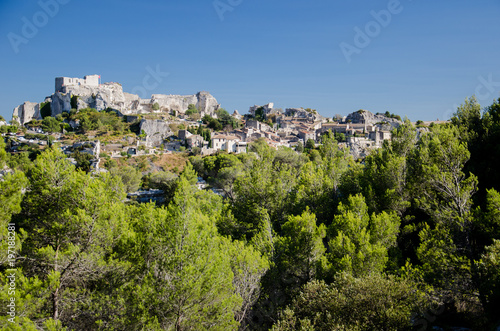 Panoramic view of "Les Baux-de-Provence"