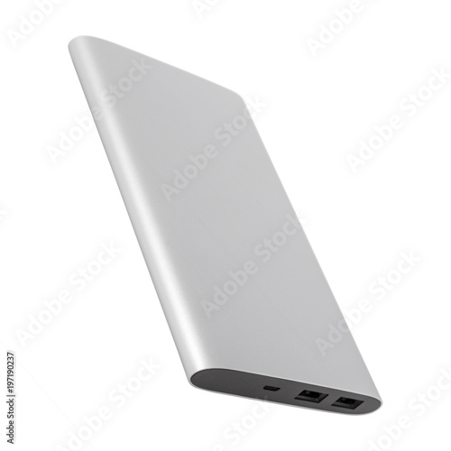 Wallpaper Mural Power Bank isolated on white Torontodigital.ca