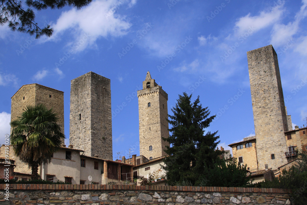 San Gimignano, torri medioevali