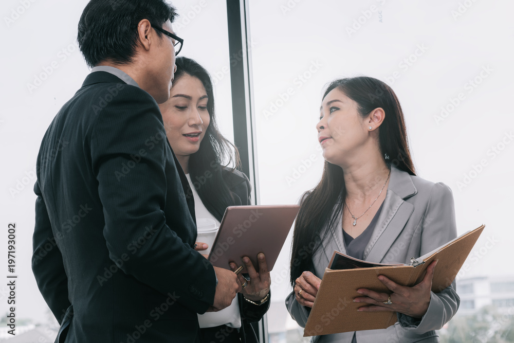 business success concept : business people meeting working teamwork business success concept : business people meeting working teamwork