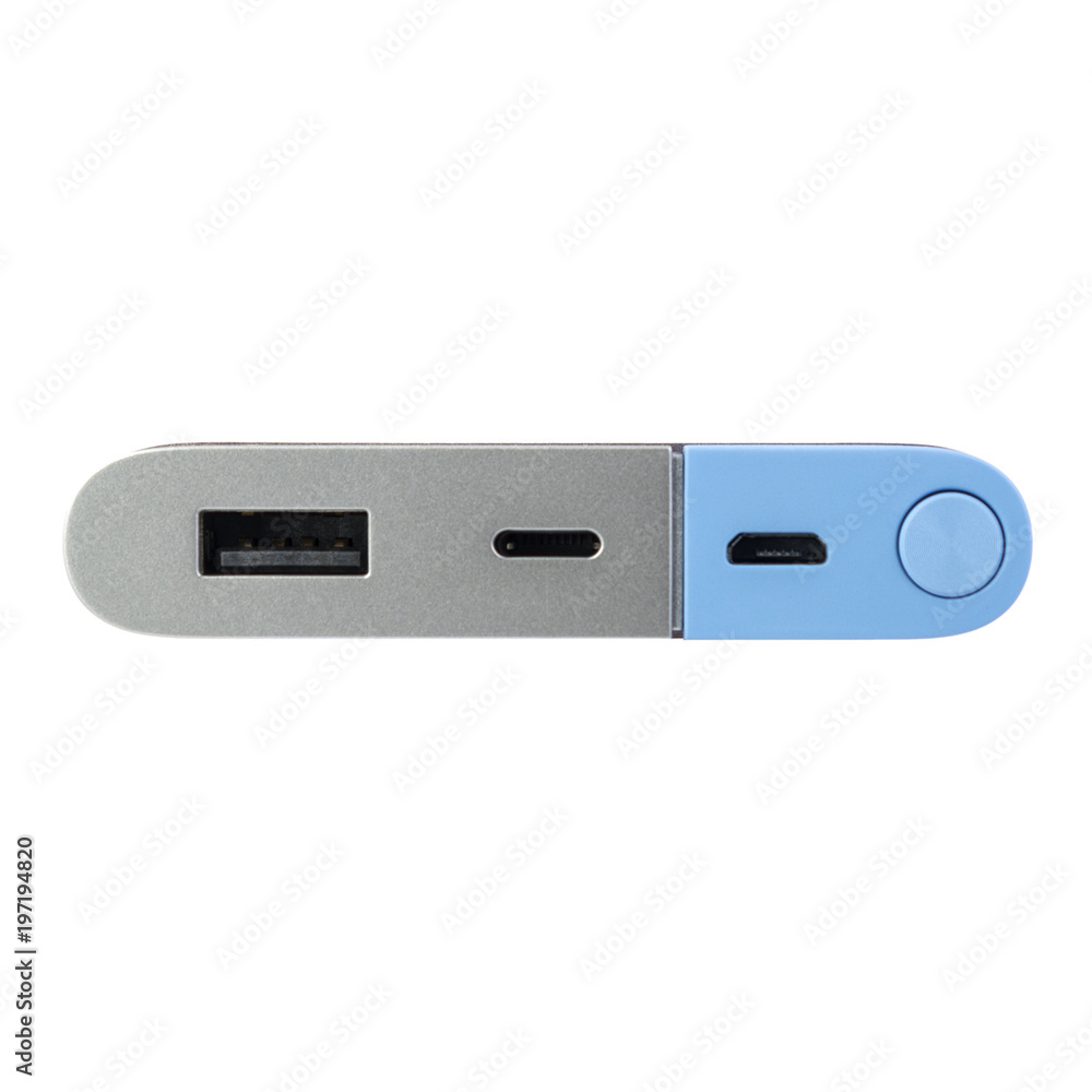 Power Bank isolated on white