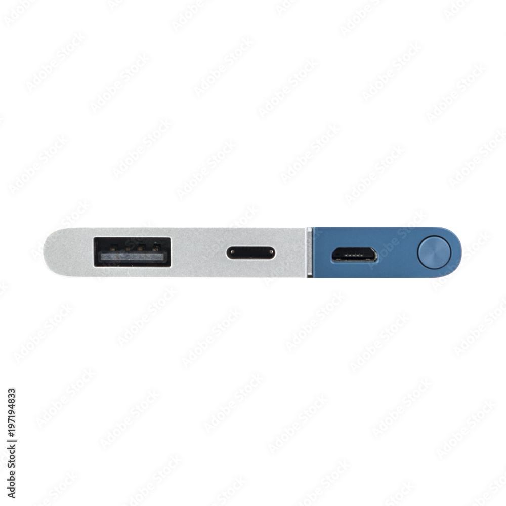 Power Bank isolated on white Power Bank isolated on white