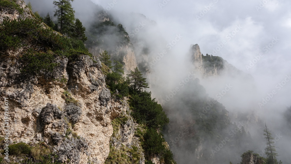 Wanderung in den Dolomiten