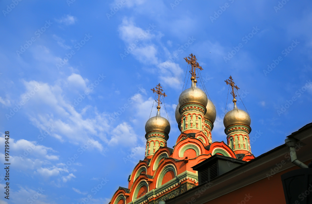 Cathedral of Christ the Savior in Moscow, Russia.