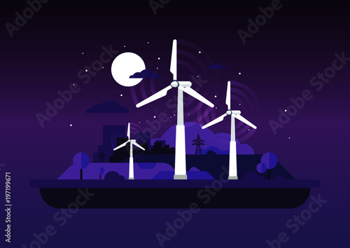 Wind power generetors