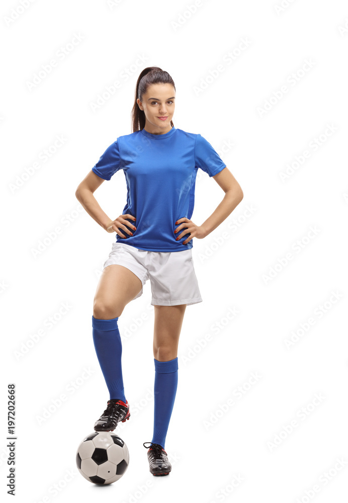 Female soccer player