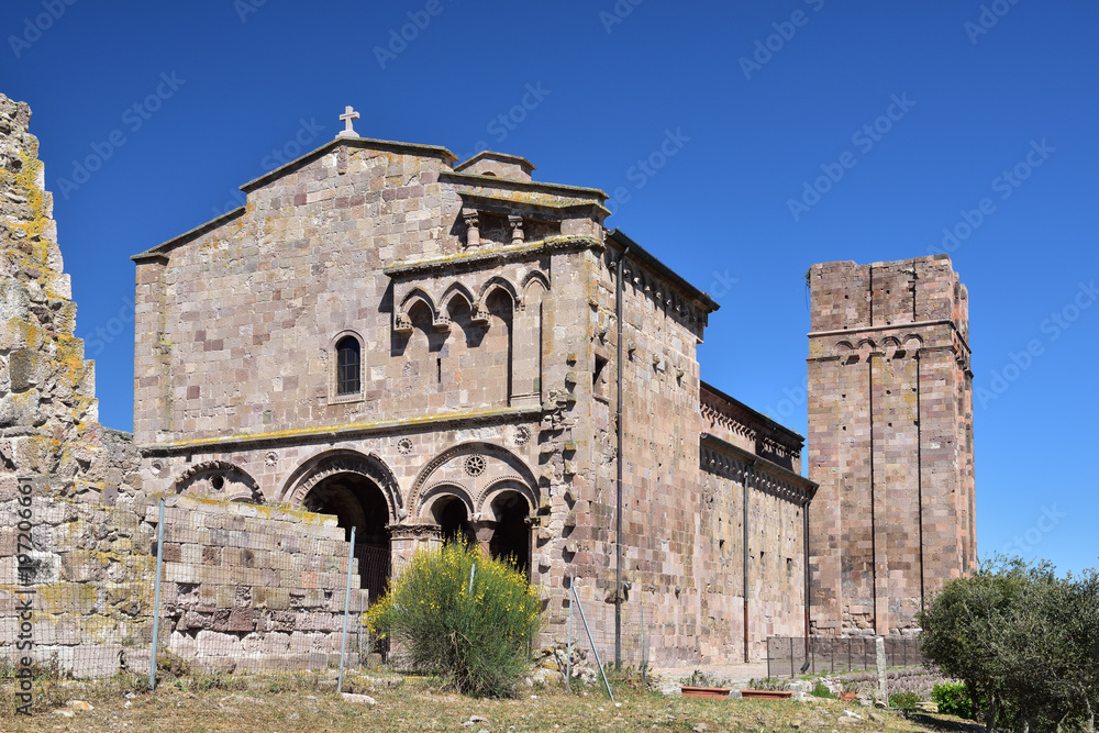 Kirche Sant'Antioco di Bisarcio in Sardinien