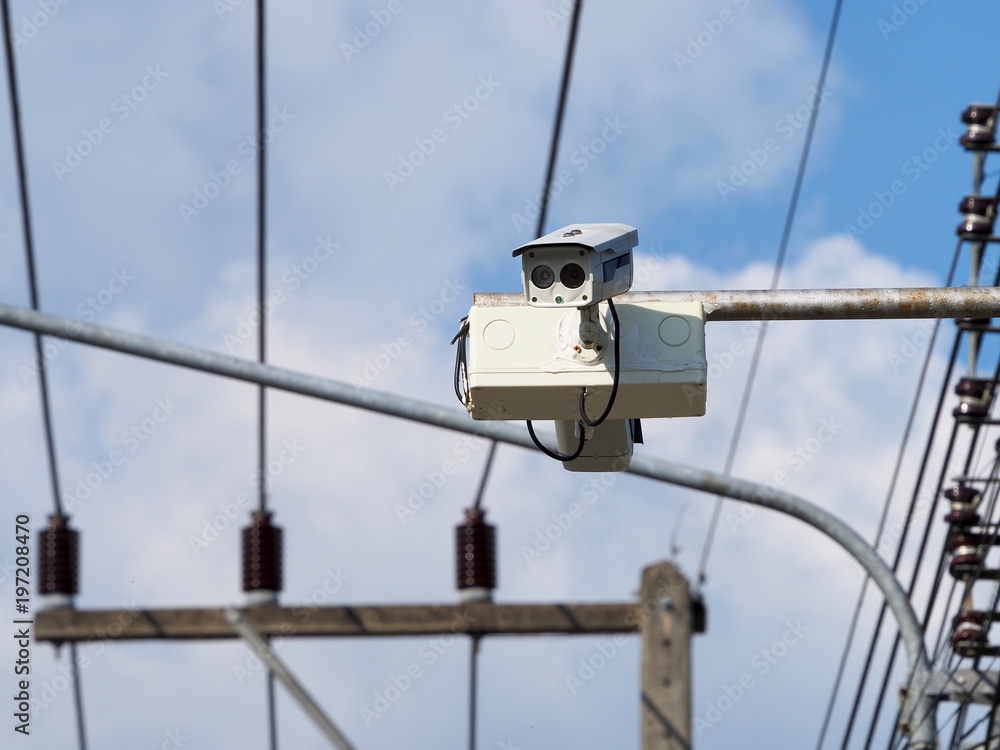 Obraz premium Closed Circuit Television camera