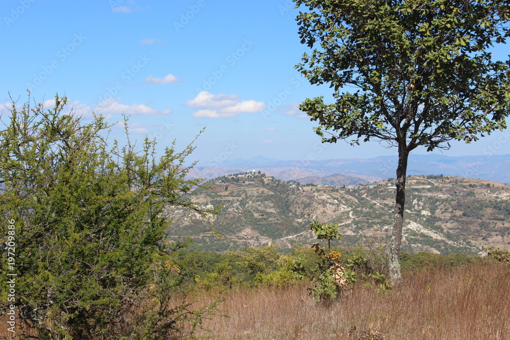 nice mount and land of ixpantepec nieves oaxaca