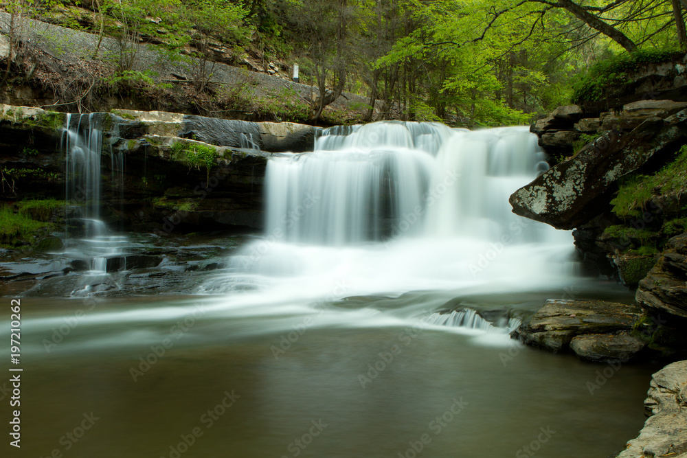 peaceful water fall peaceful water fall