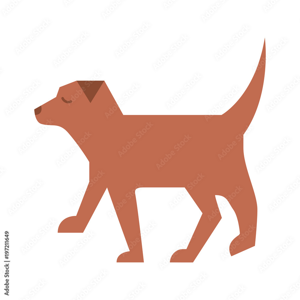 pet dog animal domestic image vector illustration pet dog animal domestic image vector illustration