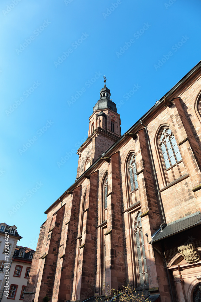 Cathédrale d'Heidelberg,Région métropolitaine Rhin-Neckar Heidelberg, Allemagne
