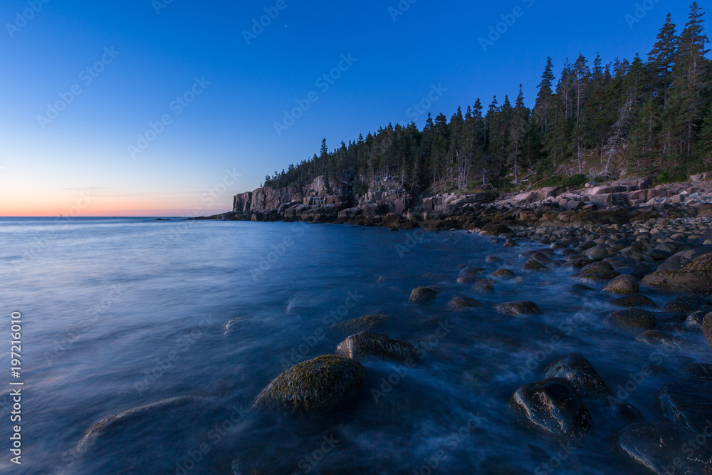 Ocean Cliff Sunrise