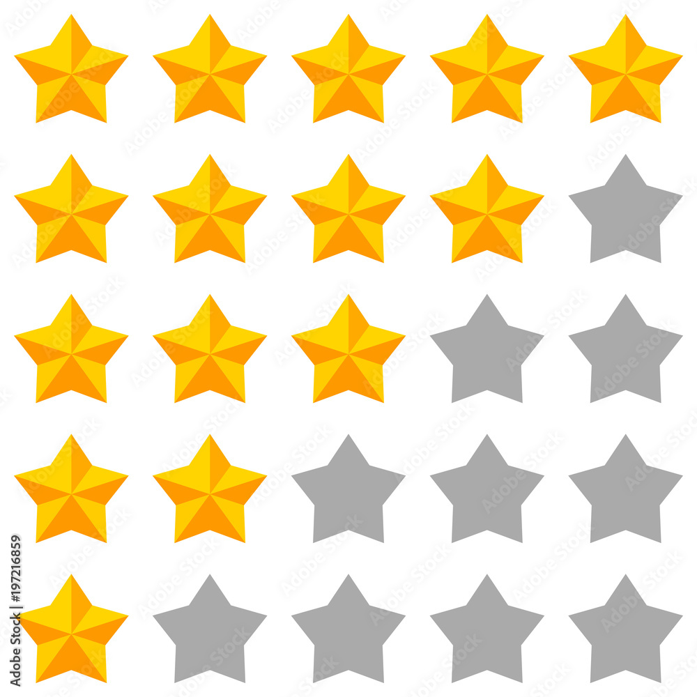 star rating icon vector illustration Isolated badge for website or use as infographics. star rating icon vector illustration Isolated badge for website or use as infographics.