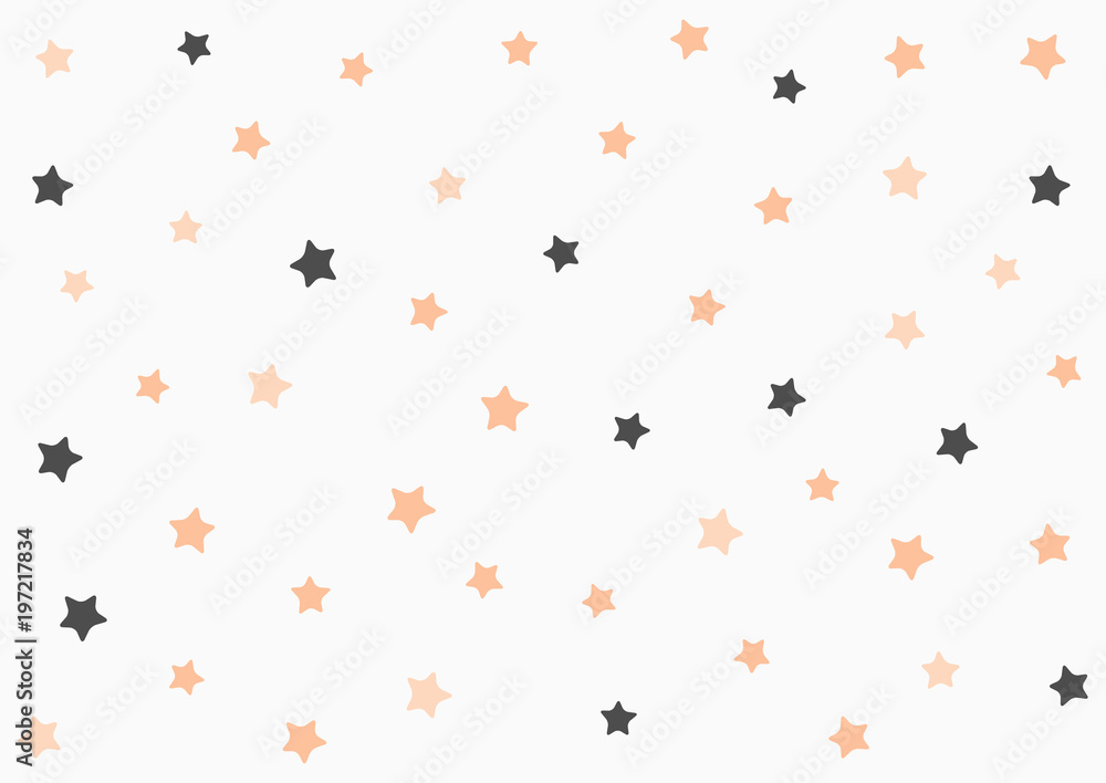 Rectangular horizontal background with randomly scattered stars. Flat. Rectangular horizontal background with randomly scattered stars. Flat.