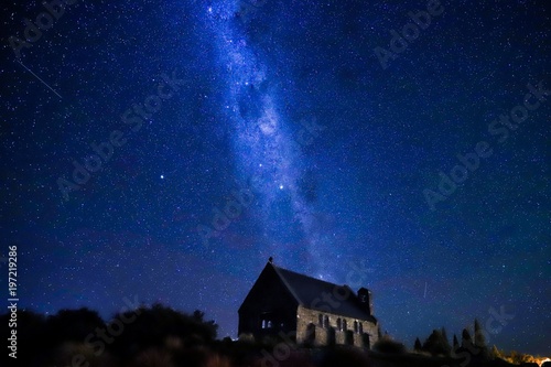 星空 テカポ湖 ニュージーランド