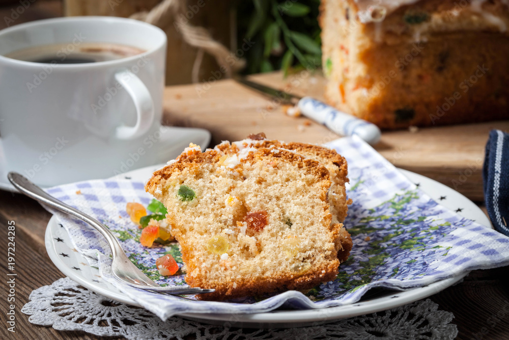 Christmas fruit cake. Christmas fruit cake.