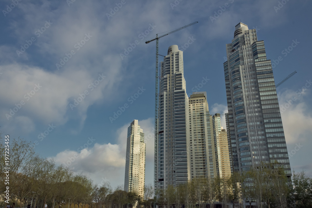 Fototapeta premium ciudad paisaje puerto
