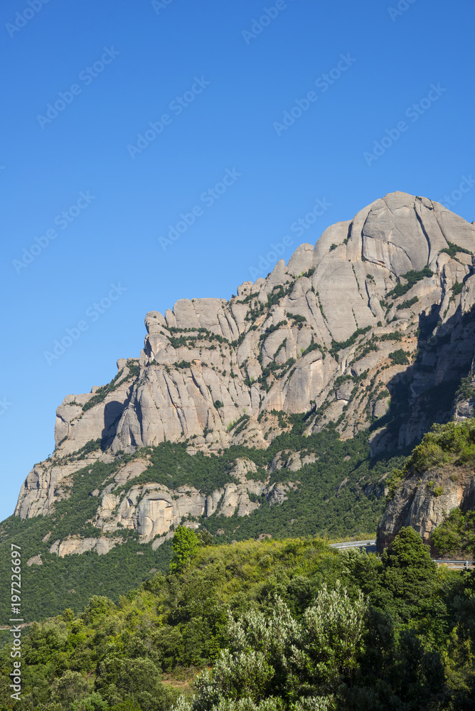 The Mountain of Montserrat, Catalonia, Spain