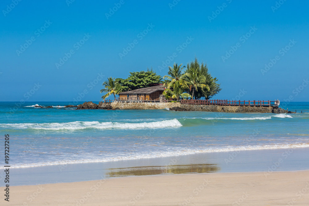 Ngapali Beach near Thandwe at Rakhine state in Myanmar (Burma)