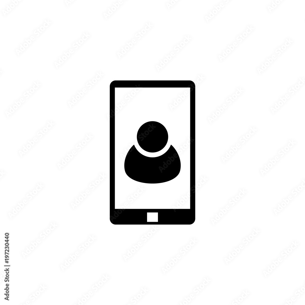 Video Call. Flat Vector Icon. Simple black symbol on white background Video Call. Flat Vector Icon. Simple black symbol on white background