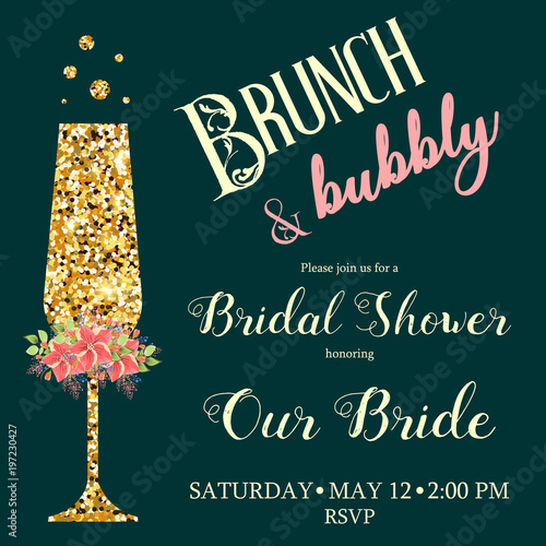 Brunch and Bubble bridal shower