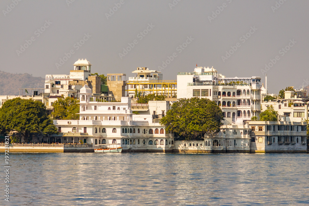 Lake Pichola, Udaipur, Rajasthan - A series of palaces situated on the most famous lake in India.