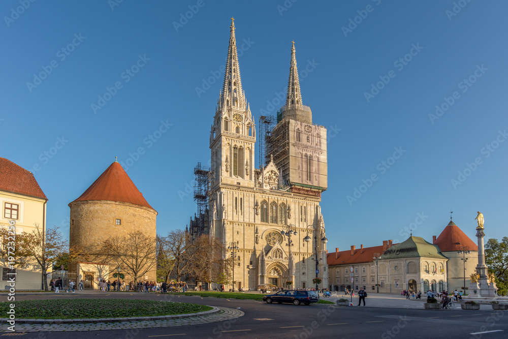 Die Kathedrale von Zagreb