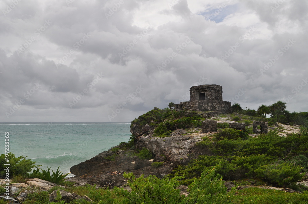 Ruins of Tulum, Yucatán, Mexico.
