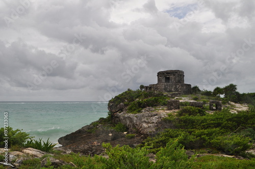 Ruins of Tulum  Yucat  n  Mexico.