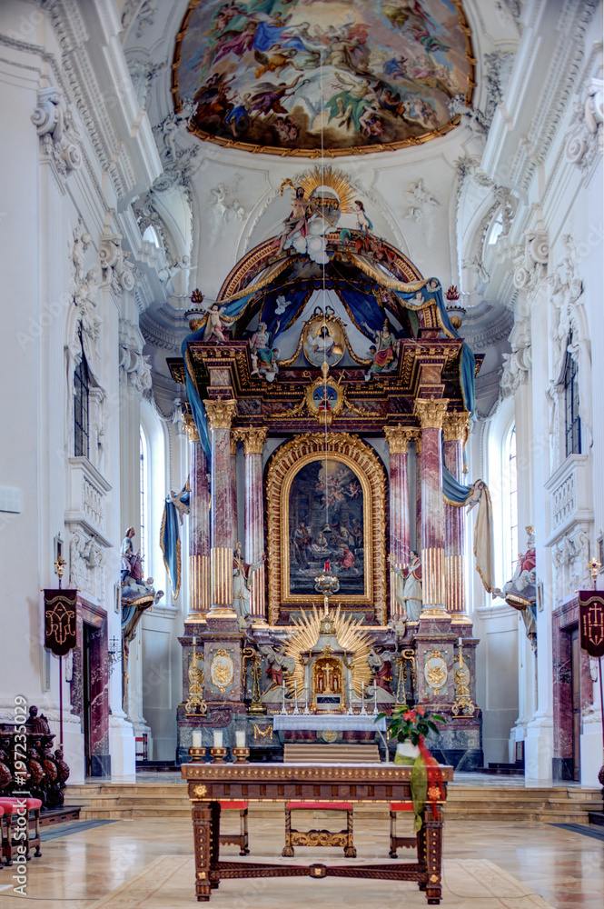Klosterkirche Sankt Verena in Rot an der Rot