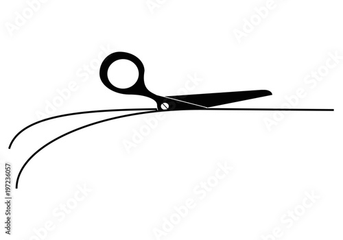 Scissors vector