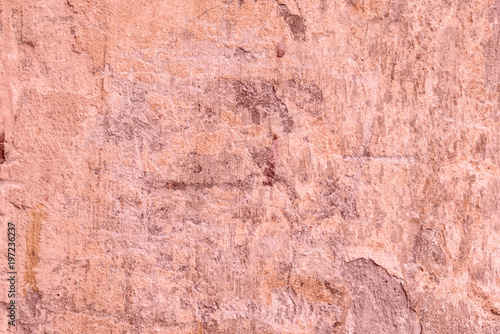 Wallpaper Mural Wall fragment with scratches and cracks Torontodigital.ca