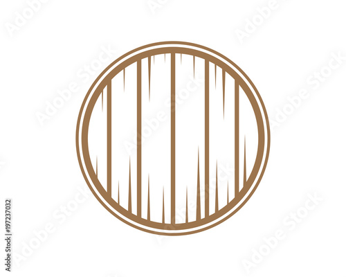 Barrel Sign Symbol Icon Logo Vector